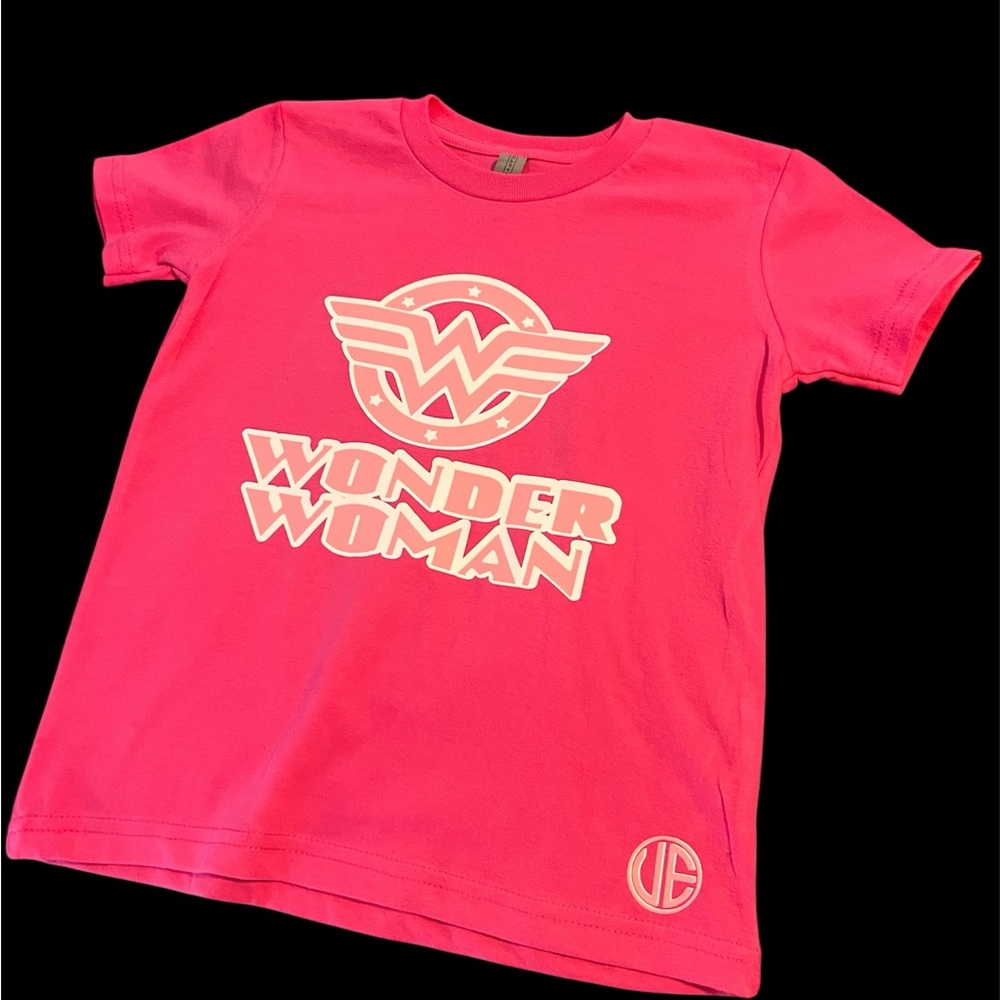 Wonder Woman Pink Kids T-Shirt